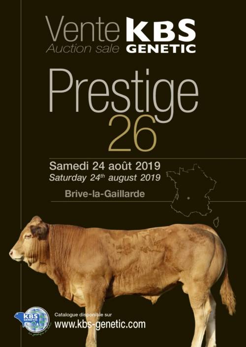 PRESTIGE 26 Auction Sale at Brive, France - Saturday 24th of August